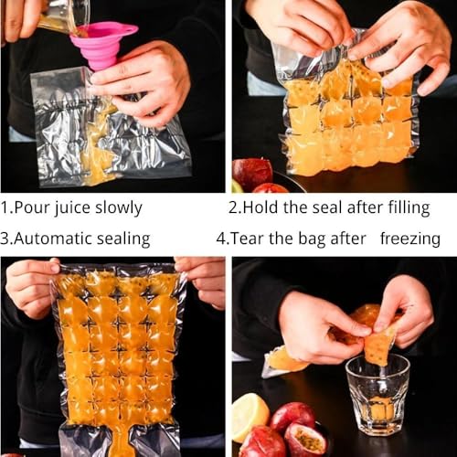 Bolsas desechables para cubitos de hielo, pack 50 miniatura 5