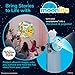 Moonlite Mini Projector with 4 Disney Princess Stories - A New Way to Read Stories Together - 4 Digital Stories with Light Projector - Disney Princess Toys and Gifts for Kids Ages 1 and Up