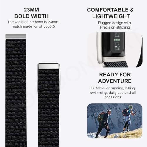 Image of Sport Breathable, Durable Strap Compatible with Whooop 5.0 One & Peak
