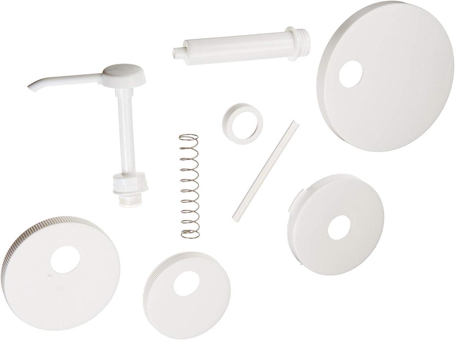 Winco PKT-6 Pump Kit with Standard Pump and 5 Lids (2-Pack)