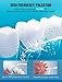 Cordless Water Flosser Pick Teeth Cleaner, BeMyLady 320ML Portable Water Flosser Pik Oral Irrigator for Travel, Home IPX7 Waterproof Water Dental Flosser with 4 Jet Tips for Braces and Teeth Whitening