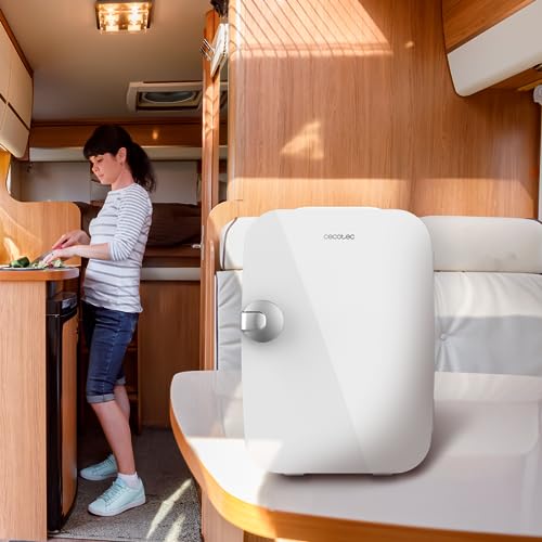 Cecotec Bolero MiniCooling Rio Mini-koelkast, wit, 4 l, werking 12 V-220 V, compatibel met auto en caravan, koel- en verwarmingsfunctie, temperatuurbereik 5-65 graden, eenvoudig transport - Afbeelding 7