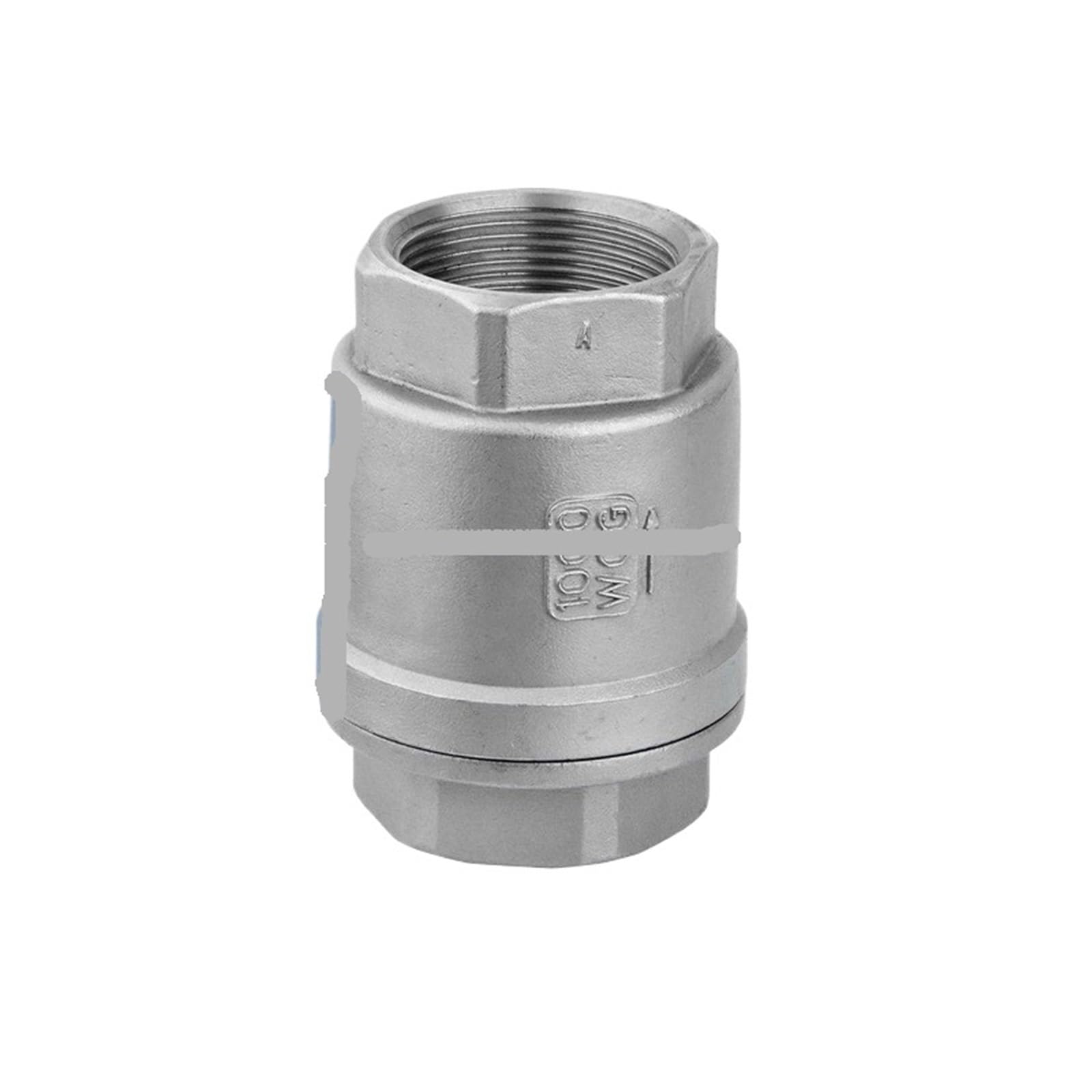 Uyzndkvsi 201 Dn40 1Pcs 201/304 Stainless Steel Vertical Internal Check Valve In-Line Spring Vertical(201 Dn40)