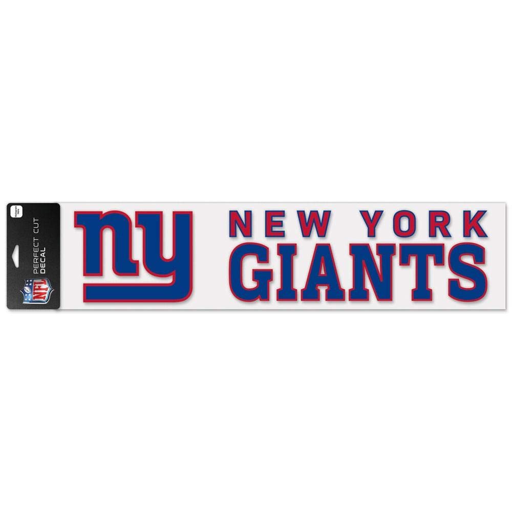 Wincraft NFL New York Giants Perfect Cut Decals, 4" x 17"
