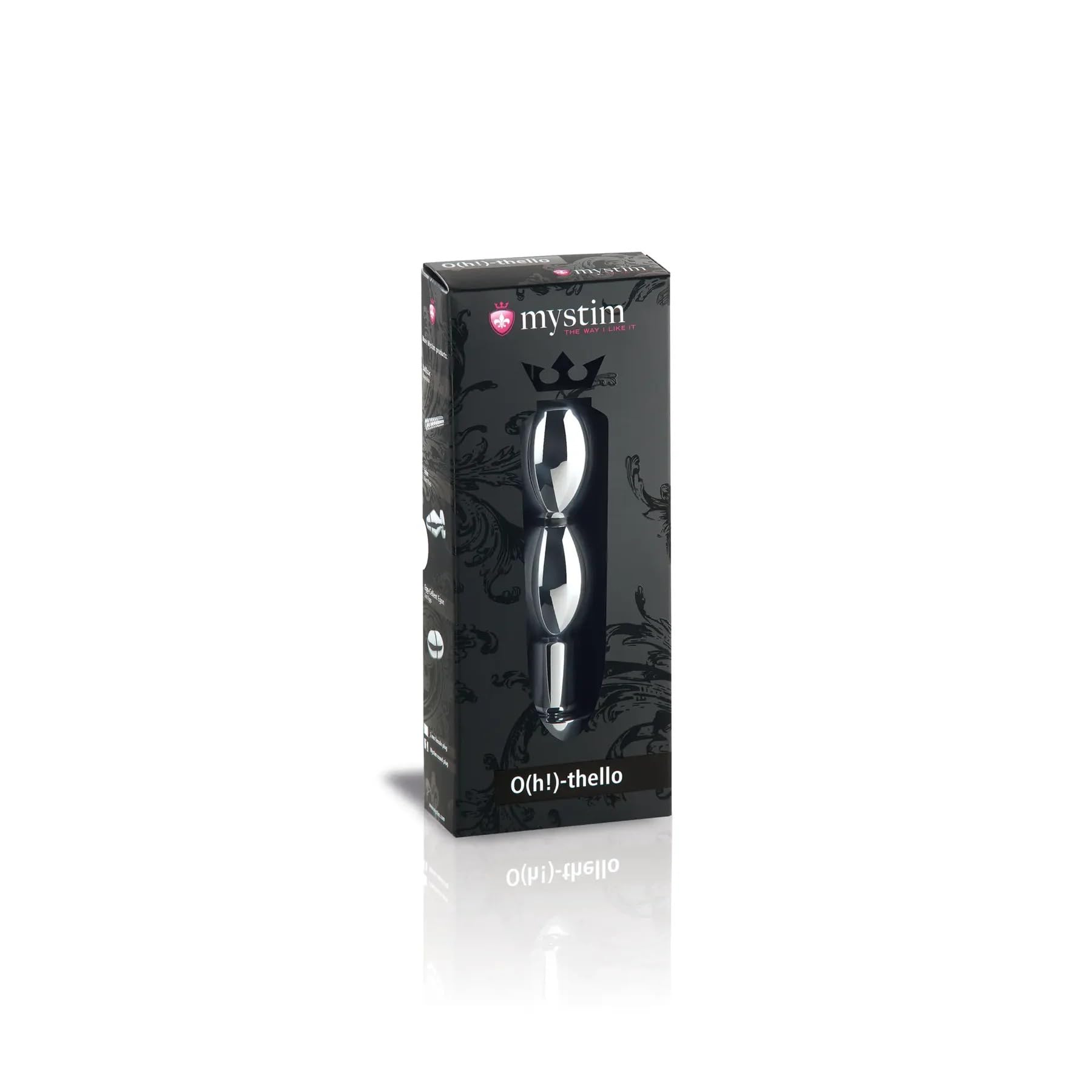 Mystim O (h!) - alluminio in alluminio E-Stim dildo