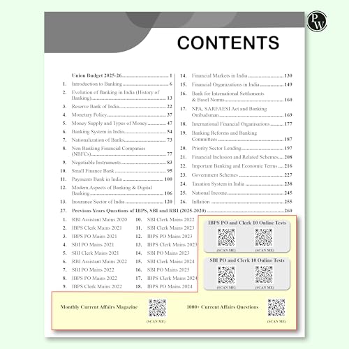 Image of PW KYC Banking Awareness | Chapterwise Theory, Exercise, Past Year Questions (PYQ) For SBI PO, Clerk, IBPS PO, Clerk, RRB, PO, Clerk, RBI & Other Banking Exams 2025- 26 | Free 20 Online Tests