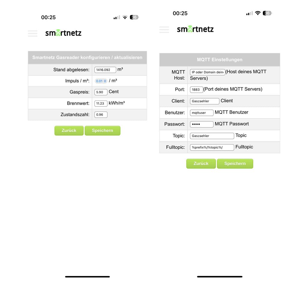 Gaszähler Reader – Gasverbrauch & Kosten live in der App – Plug & Play für BK Gaszähler – WLAN Smart Gas Meter