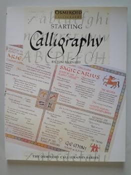 Paperback Starting Calligraphy (Osmiroid Creative Leisure Series) Book