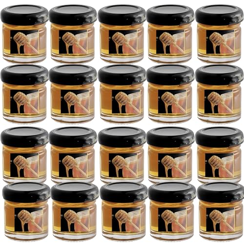 Tarros Mini de Miel Pura 1.1 oz (Paquete 16)