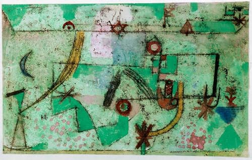 Impression sur toile Paul Klee style Bach pour créer une ambiance galerie dans votre salon