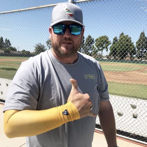 Image of B-Driven Sports Pro-Fit Compression Arm Sleeves - 1-Pair, 30+ Designs, Adult /Youth Sizes, for Athletic and General Purpose Use.