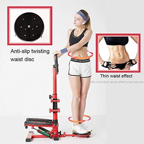 Image of Stepper Trainer Machine Glider Monitor Max Weight and Stride Stepper Home Mute Stepper Weight Loss Skinny Foot Pedal Machine Sports Climber