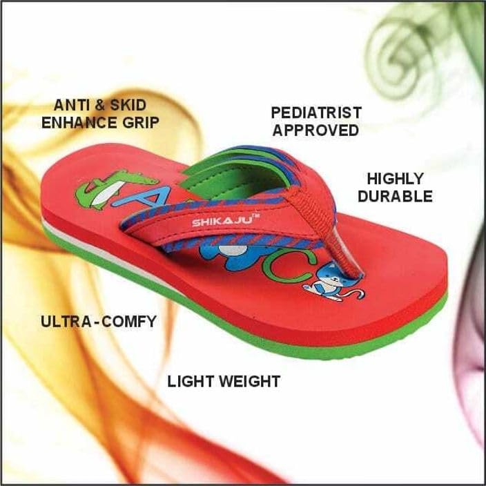 Image of Kids' Flip Flop Slippers, soft and Lightweight sole, Super Flexible, Comfortable & Arch Support, Durable Indoor and Outdoor Slippers