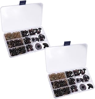 WOONEKY Olhos De Pelúcia Bichinhos De Pelúcia Bichos De Pelúcia Bichos De Pelúcia Olhos De Segurança Olhos De Segurança Para Brinquedos Faça Você Olhos De Artesanato Olhos De Boneca