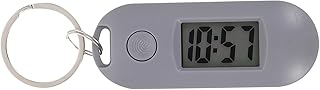 Hemobllo Digital Keychain Watch with Clip, Small Pocket Watch