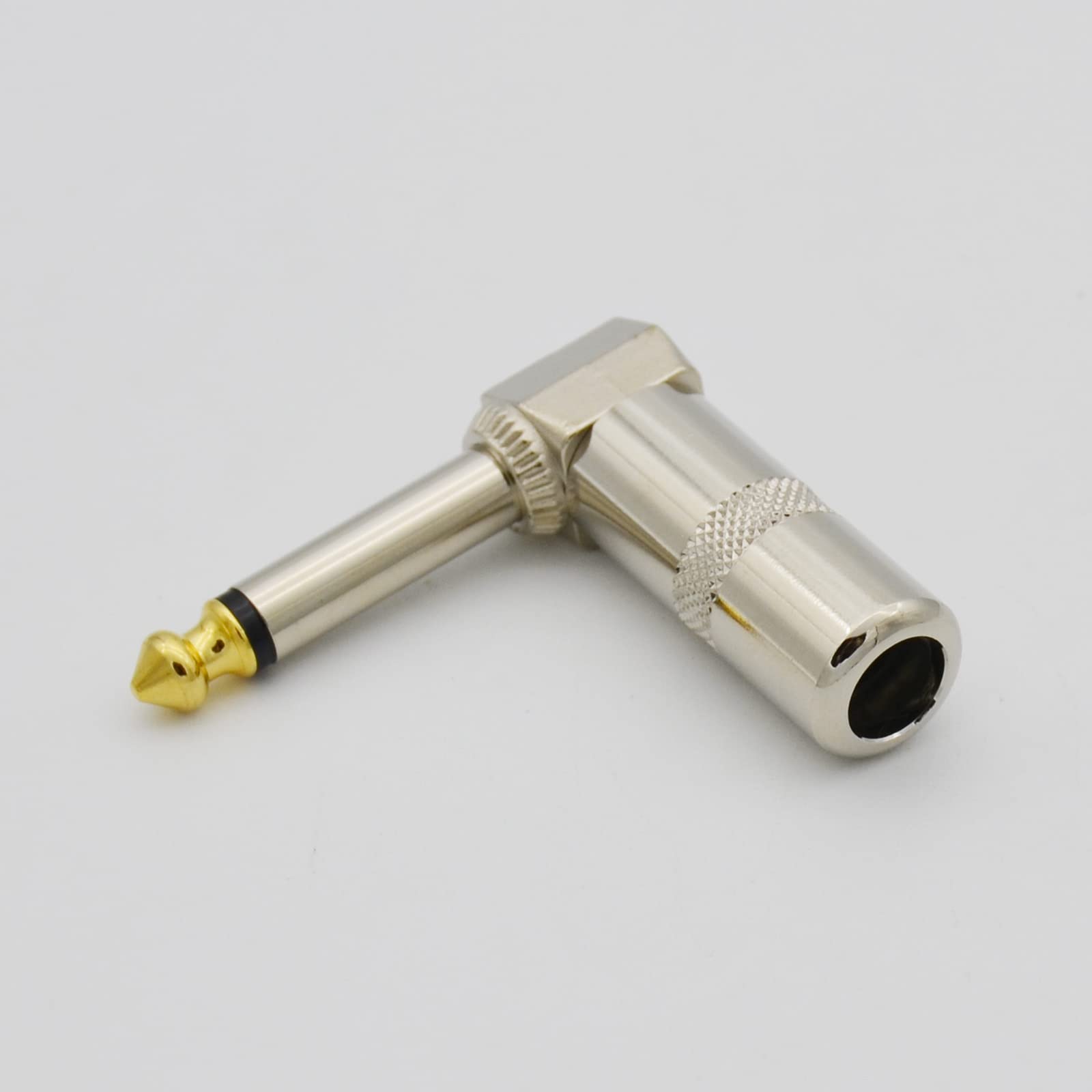 Speakon a 1/4 cavo altoparlante, calibro 15 a 1/4 TS maschio, cavo audio altoparlante amplificatore di collegamento resistente con Twist Lock – Confezione da 2 cavi da 3 m