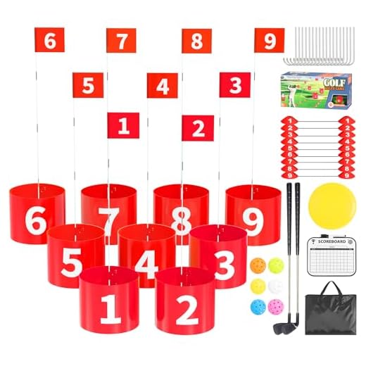 FOOING Golf Game Set for Backyard Fun