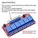 ANMBEST Relay Module with Optocoupler High/Low Level Trigger for Arduino (5, 5V Relay 6 Channel)