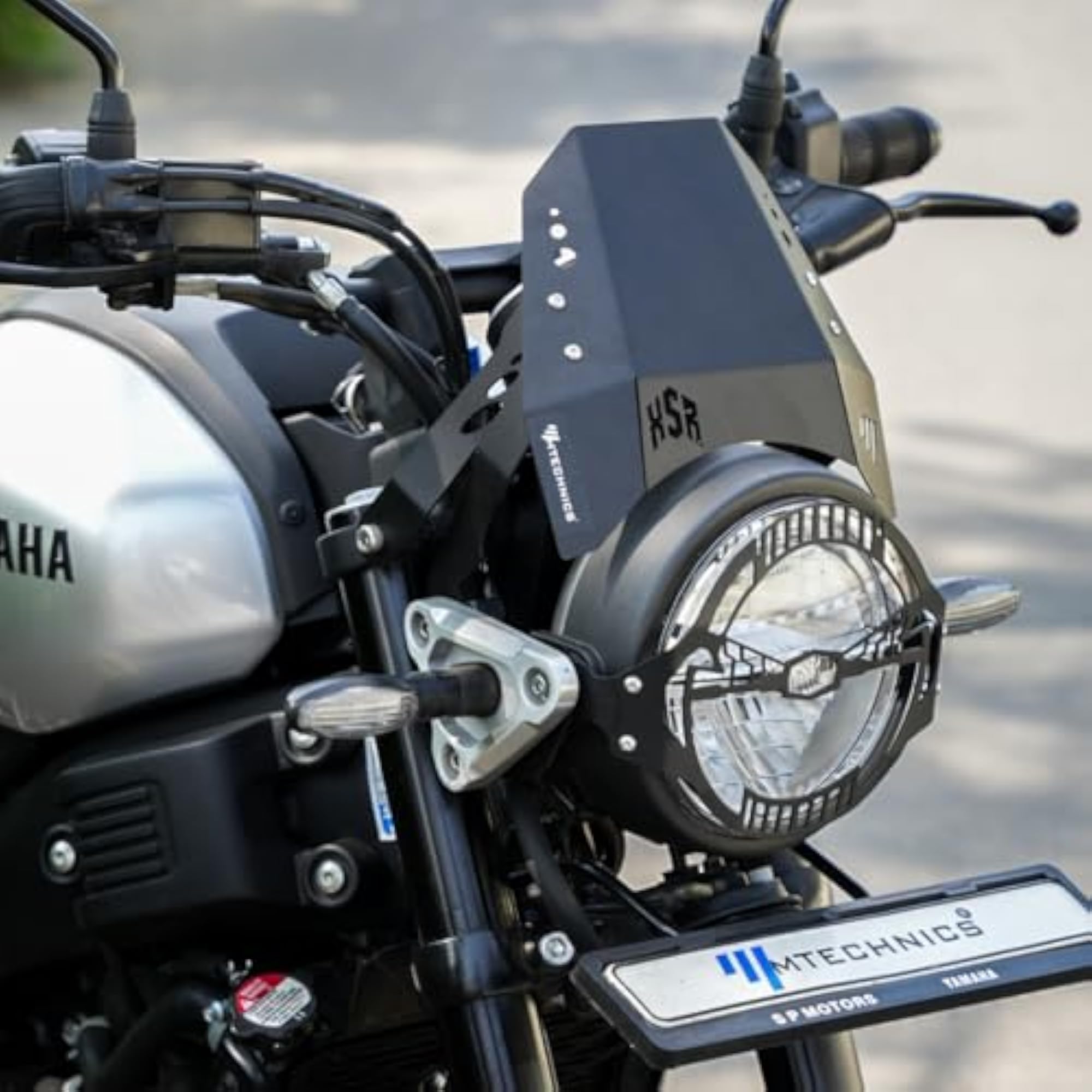 XSR 155 Metal Visor NEO Retro Wind Shield