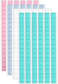 408 PCS Adhesive Sticky Tack Putty, Removable Putty Non-Toxic Mounting Putty Reusable Wall Safe Tack Putty for Wall Hangin...