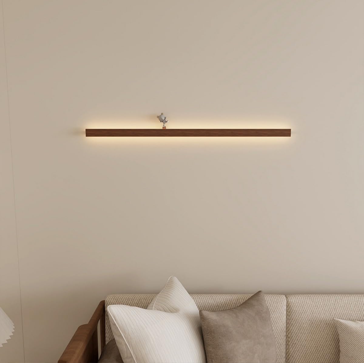EL LED Luz de Pared Lineal Dormitorio Cabecera Lámpara (40cm,4000)