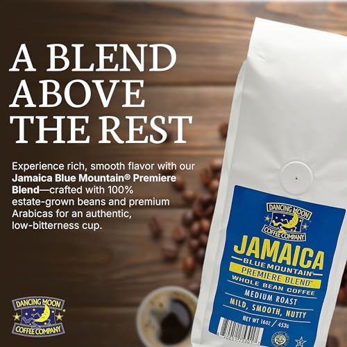Dancing Moon Jamaica Blue Mountain Premiere Blend Café en Grano miniatura 2