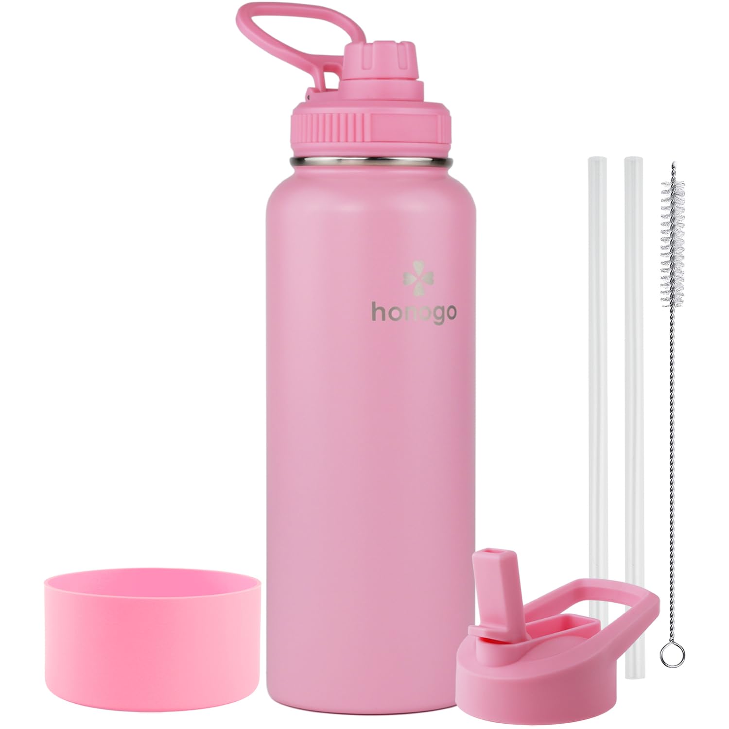40 oz Double Wall Insulated Sports Water Bottle for Men Women Kids 18 8 Stainless Steel Wide Mouth