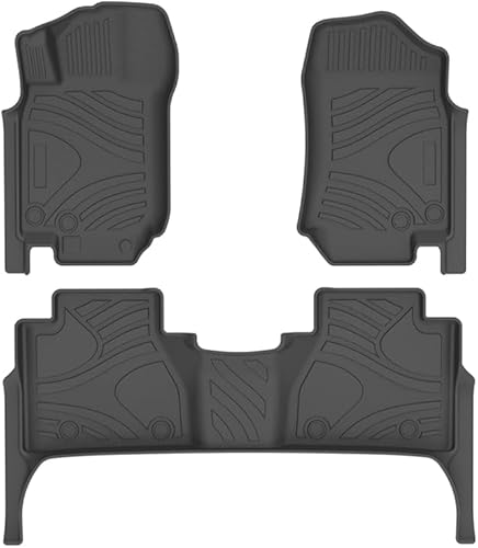 Miniatura 2 de TPE The Left Driving Floor Liners Loor Pad Car Foot Mats Black Pad Compatible with Nissan Compatible with NAVARA NP300 2017-2021