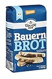 100% Bioprodukt Bauckhof Bauernbrot, Vollkorn, 6er Pack (6 x 500 g)