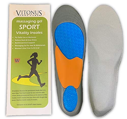Plantillas deportivas con gel para mujer miniatura 3