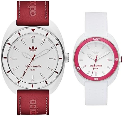 Amazon アディダス Adidas ペアウォッチ スタンスミス アジア限定カラー レッド ピンク Adh9088adh3188 腕時計 並行輸入品 レディース腕時計 腕時計 通販