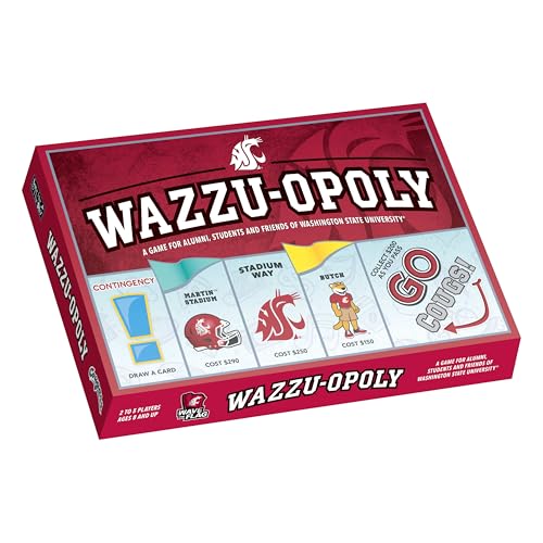Juego de mesa Late for the Sky Wazzuopoly Washington State University