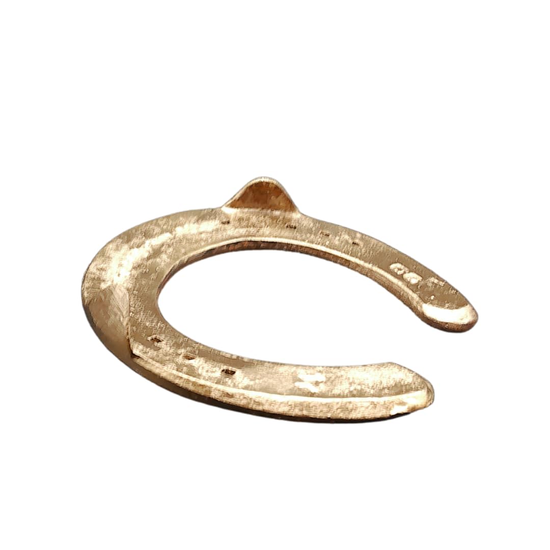 Generisch Hufeisen, Hufeisen Kupfer, Hufeisen glänzend, Glücksbringer (Gold - Effekt)