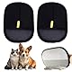 2 Pcs Fellmagnet Handschuh, Doppelseitige Fellhandschuhe Fingerlos Katze- Fell Magnet Handschuhe, Wiederverwendbare Katzen Handschuhe Fellpflege für Glattes und Gesundes Fell für Sofas Kleidung