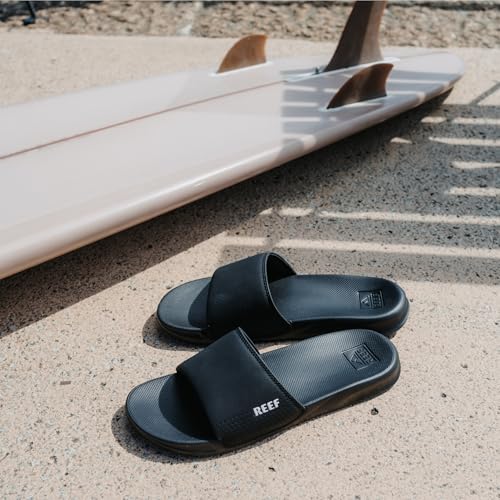 Reef One Slide Men's Sandals Black - 11 Medium - Image 7