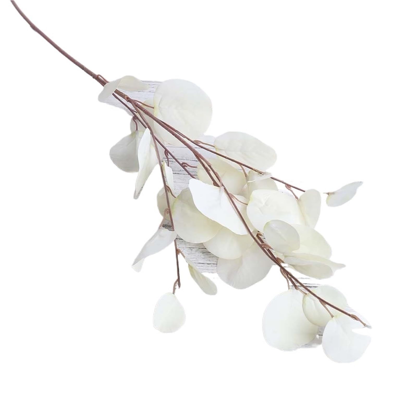LuoAXINN Artificial Flower Branches Autumn Artificial Silk Flowers Wedding Home Decoration Plant Faux Leaves Long Branch Fake Plants DIY Wall Arrangement(Color6)