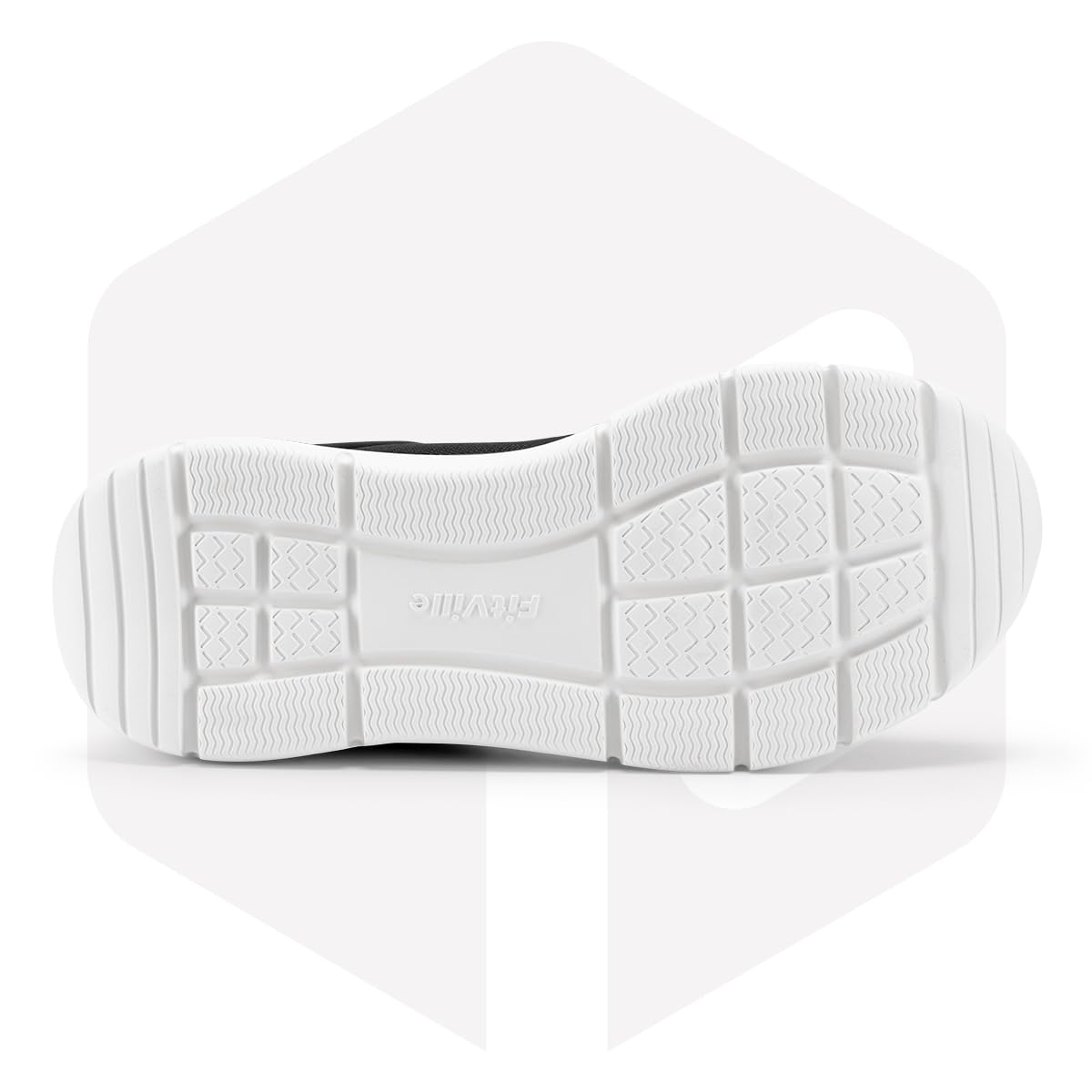 FitVille Zapatillas Caminar Hombre Extra Anchas - Zapatillas Casual Amortizado Sneakers Zapatos Deportivos Hombre Transpirables