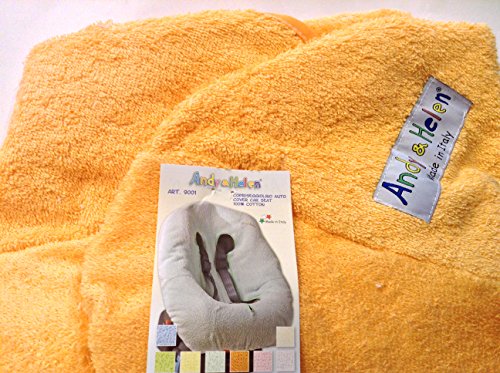 Housse de siege auto eponge rose pour eviter la transpiration de votre enfant