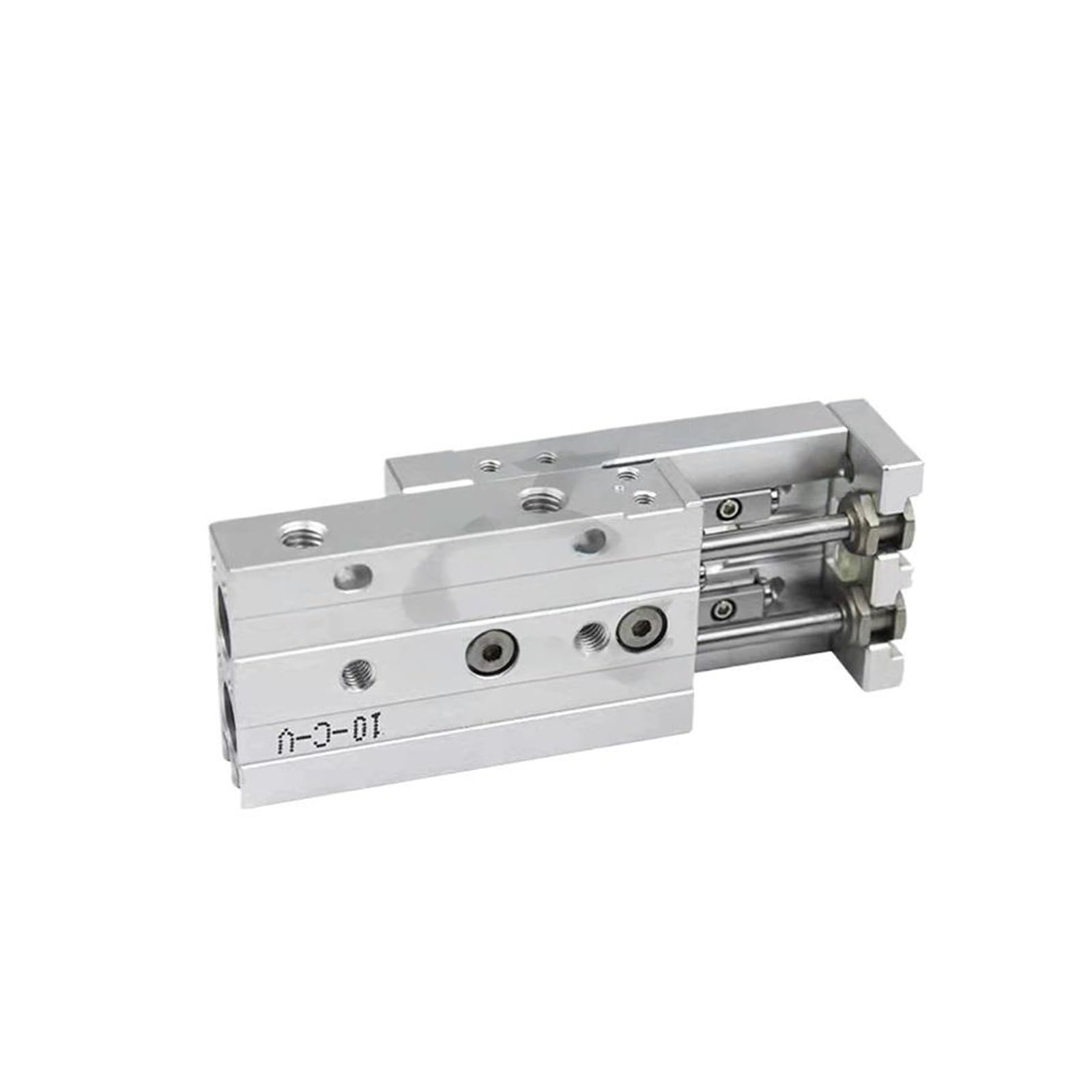 Vérin de table coulissante HLQ12X50S rigide contre la torsion pour robotique d'assemblage