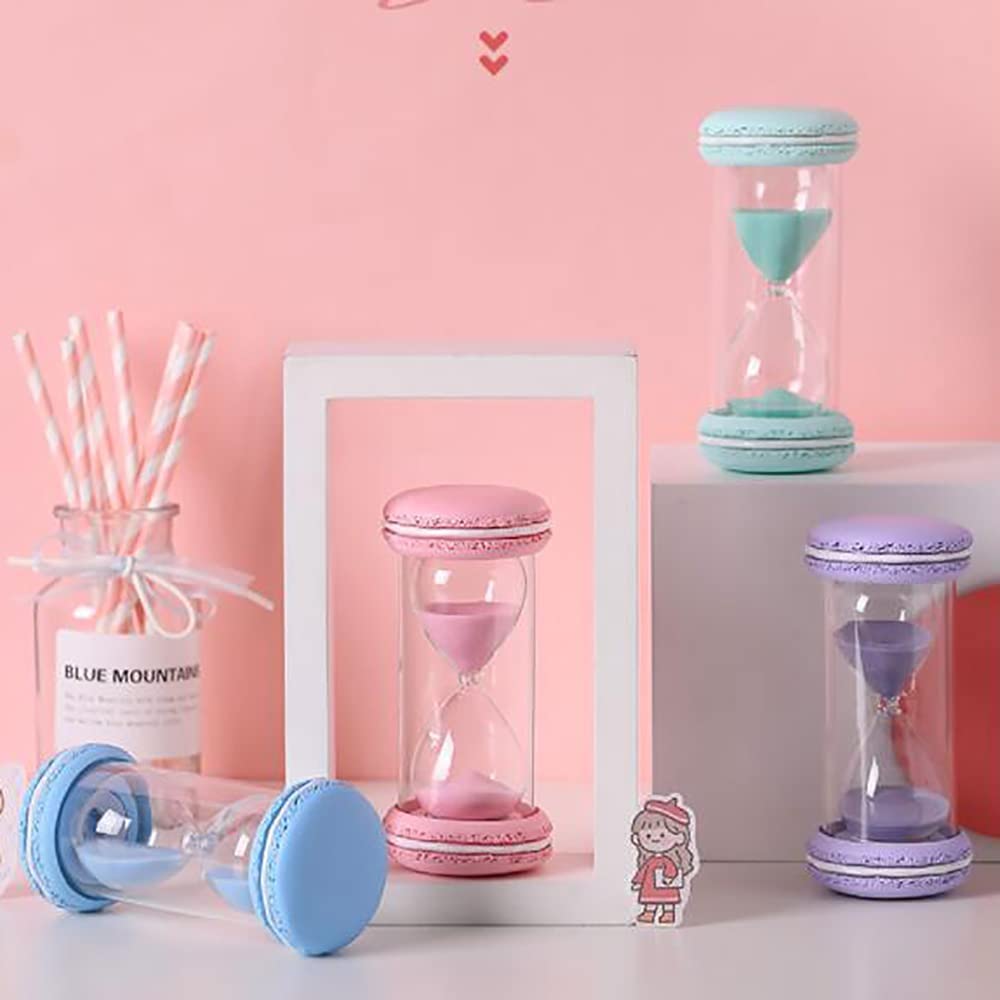 Reloj de Arena, Temporizador de Reloj Arena, Temporizador Ducha 15/30 Minutos, Regalo cumpleaños Navidad(Pink,30 Minutes)