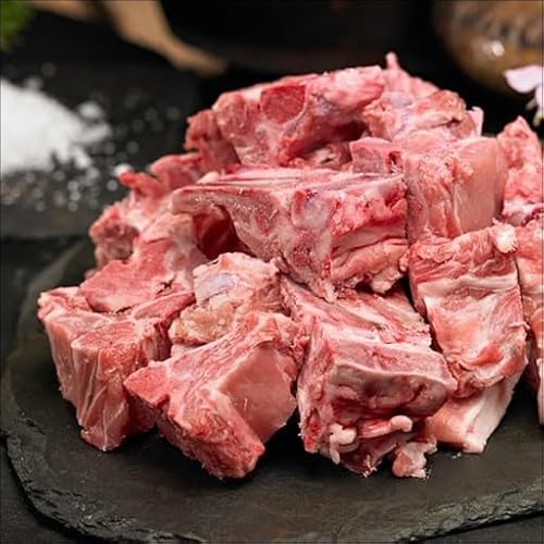 【大山】特上 豚背骨 (1kg/特上/国産) 冷凍便発送 赤身たっぷり カムジャタン用 ジャガイモ鍋用