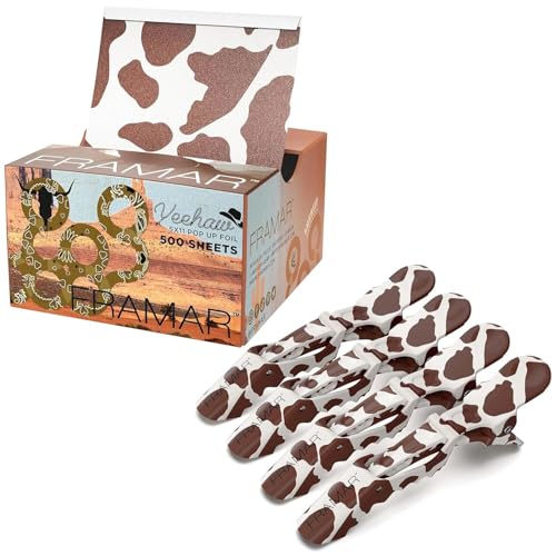 Pince crocodile cheveux femme FRAMAR et alu argenté anti-glisse