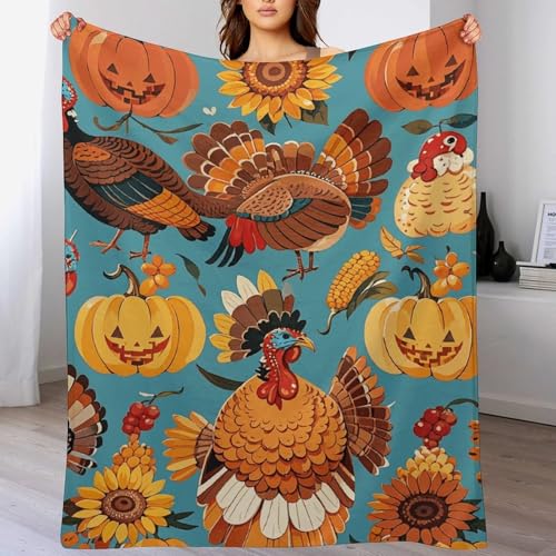 Jeté de lit en flanelle rustique 168x228 cm pour canapé - 8