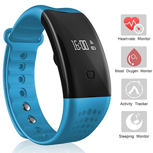 arVin Heart Rate Watch, Blood Pressure Blood Oxygen Monitor Smart Watch Sports Bracelet