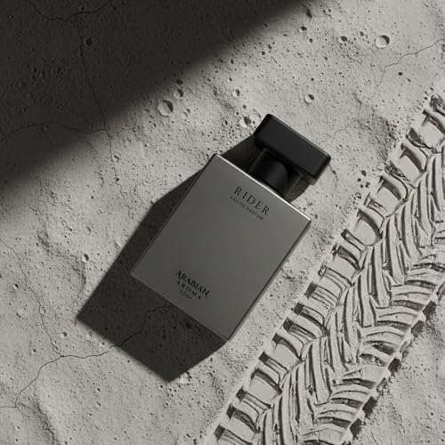 Image of Arabian Aroma Rider Eau de Parfum, Fresh Bergamot, Leather & Vetiver Long Lasting Modern Perfume, 50ml