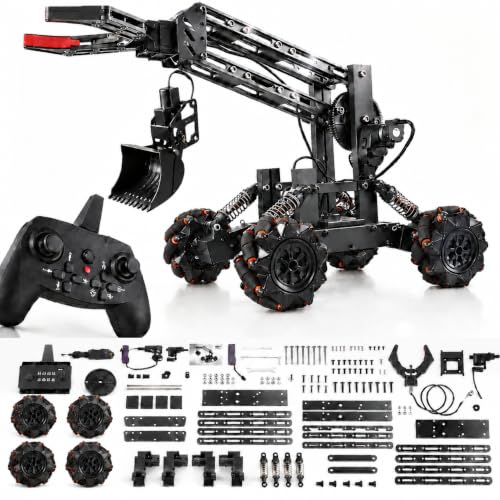 Robotic Arm Kit, STEM Projects for Kids Ages 8-12, Science Kits Electronic Robot Arm for Boys & Girls to Learn Programming/​Technology, Educational Building Kits for Beginners, Xmas Gifts for Teens