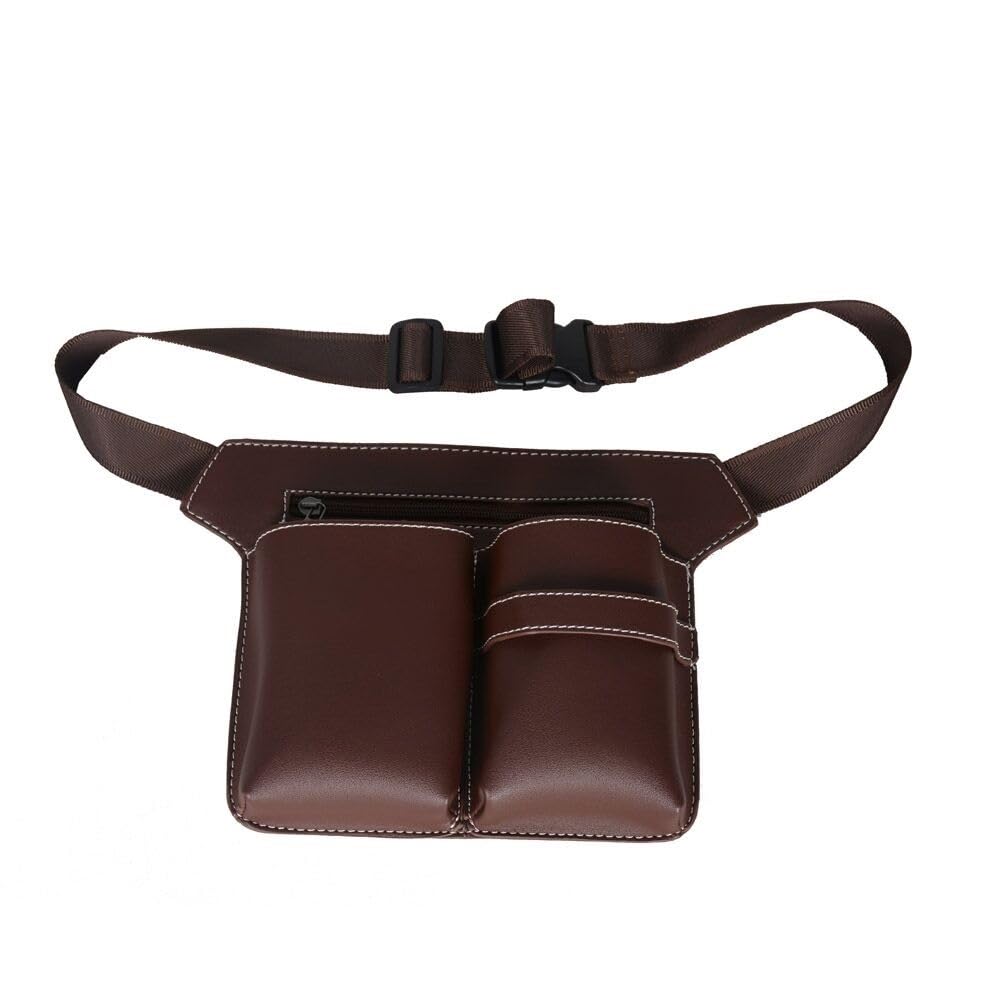 Sac pour matériel de coiffure Sac de taille for ciseaux de coiffeur, sac de rangement for outils de salon de coiffure, sac de coiffeur 2 couleurs