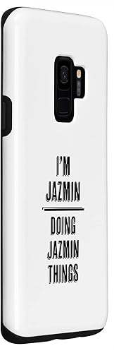Miniatura 3 de Galaxy S9 I'm JAZMIN - Doing JAZMIN Things  Funny Cute - First Name - Case