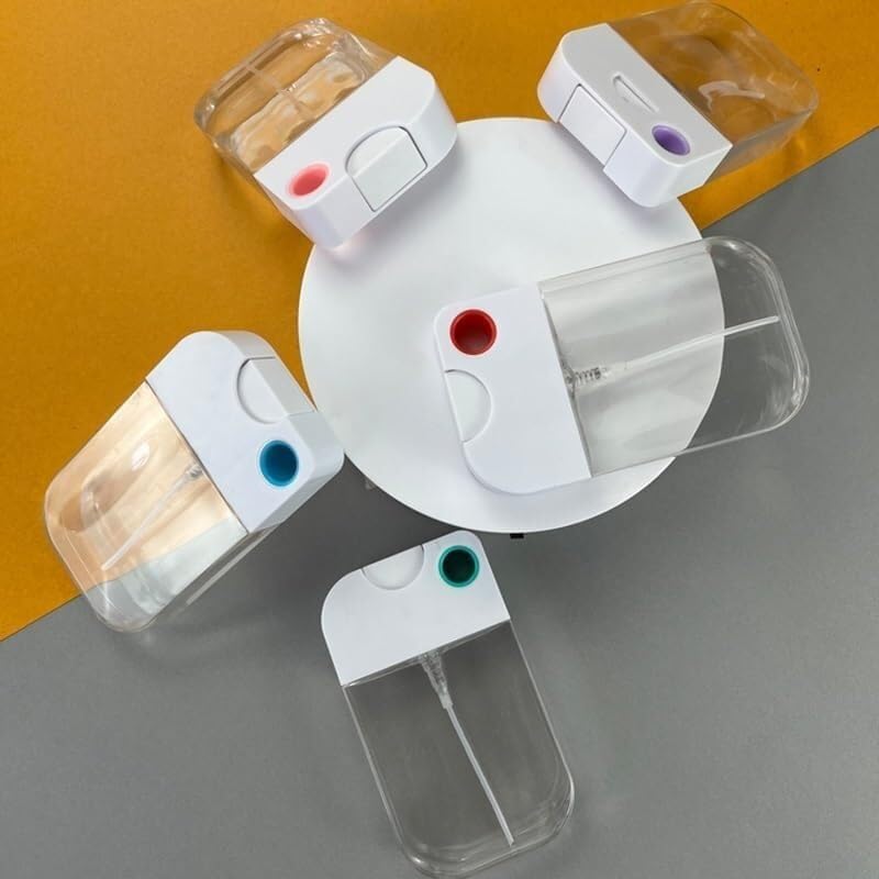 Mini butelki podróżne na perfumy, atomizer do perfum 3 szt. Plastikowa butelka z rozpylaczem 38 ml Może zawierać kosmetyki do samodzielnego wykonania, przenośne butelki na perfumy z możliwością wielok