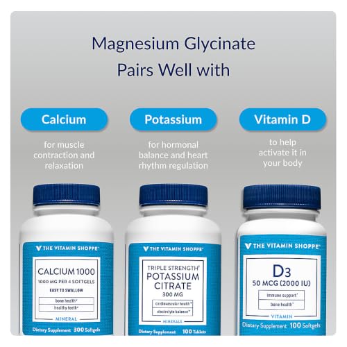 The Vitamin Shoppe Chelated Magnesium Glycinate Powder
